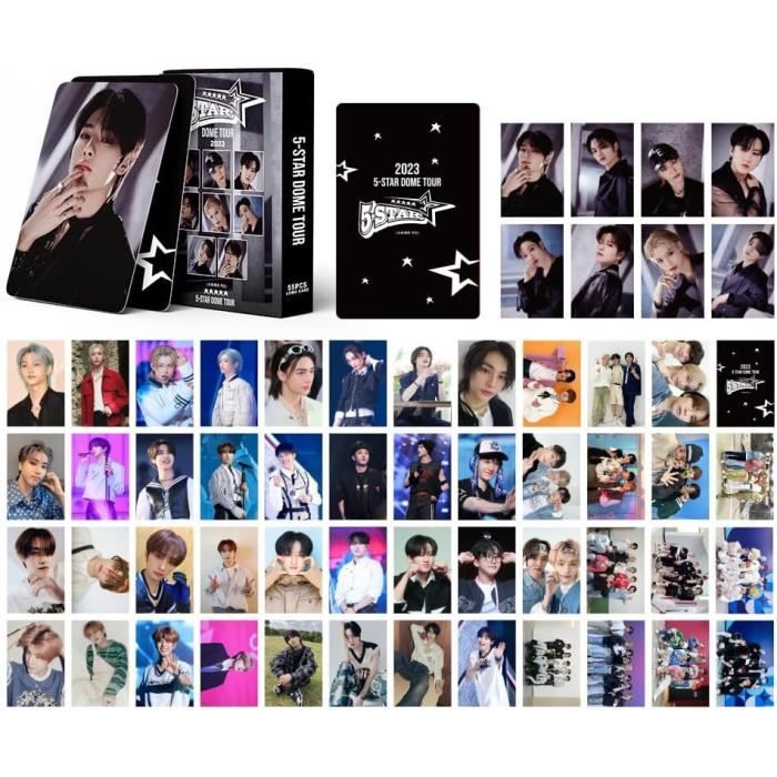 Lot De 55 Cartes Photos Stray Kids (SKZOO) – Photocards Collection Complète, 8,6x5,7 Cm, Pour Fans, échange, Déco - 2
