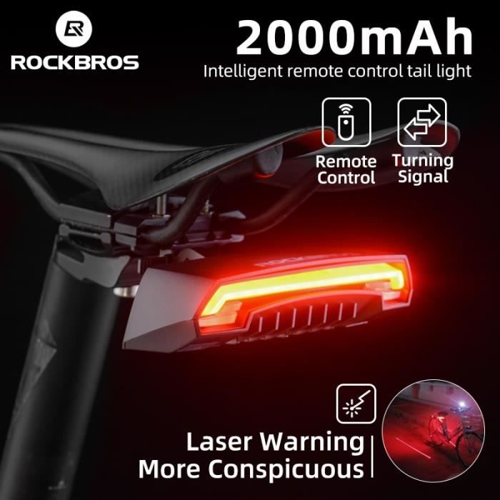 Lumière laser Feu de signalisation pour trottinette et vélo électrique