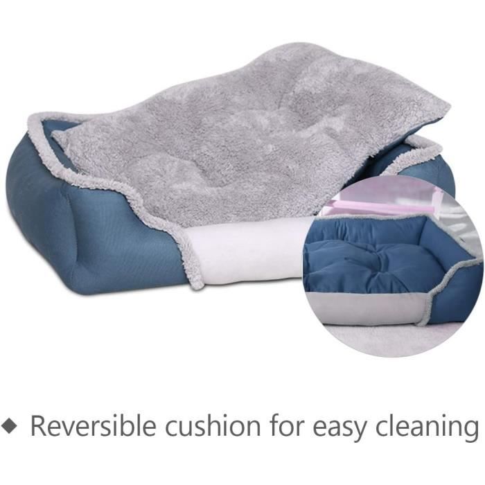 Tapis De Lit Doux Pour Chien Et Chat - Matelas Confortable Antidérapant - Taille M 91,4 X 61 Cm