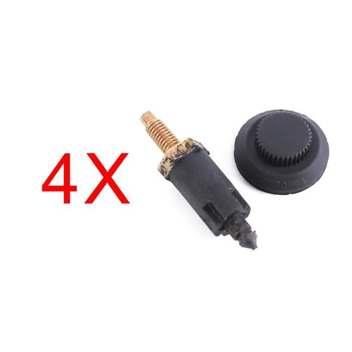 Vis Clips Cache Moteur HDI Longue Durée 3RG – Lot 4, Plus Solides Et Fiables Pour Citroën Peugeot