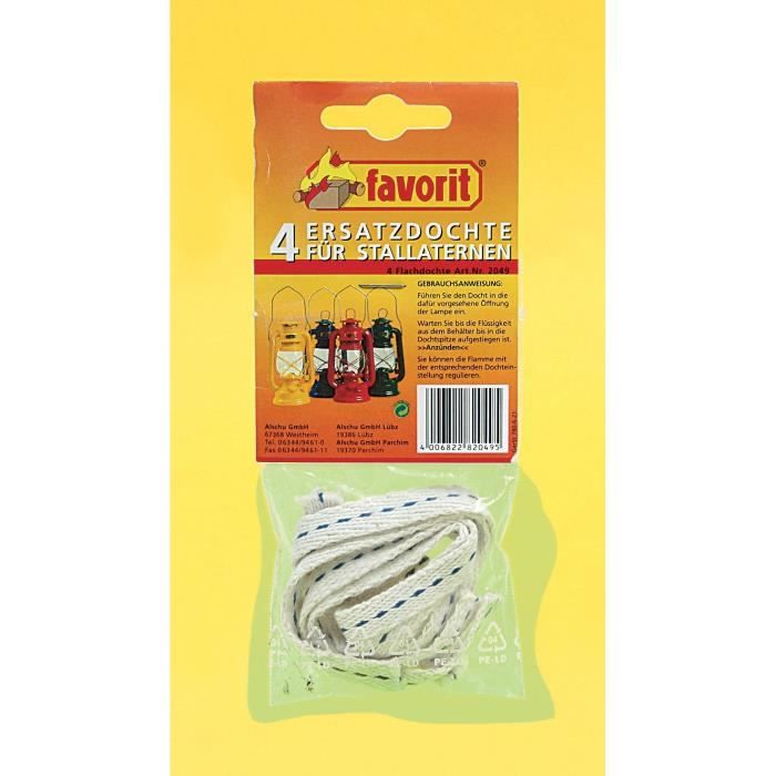 Petrole Pour Lampe à Petrole NKlaus Mèche En Fibre De Verre 1m