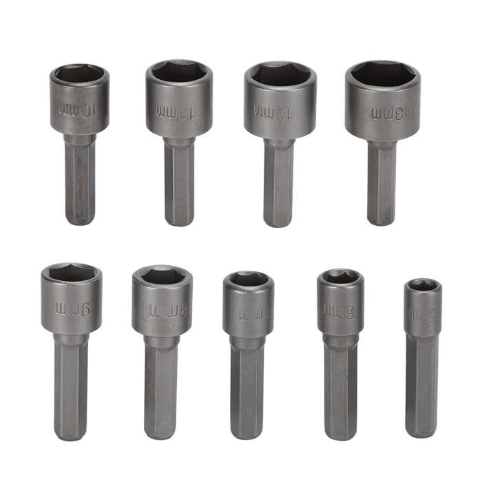 Jeu De Douilles RoserRose - 9 Pièces 5-13mm Pour Perceuse