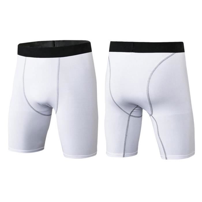 Short de Compression Sport Homme Pantalon Court Elastique Cuissard