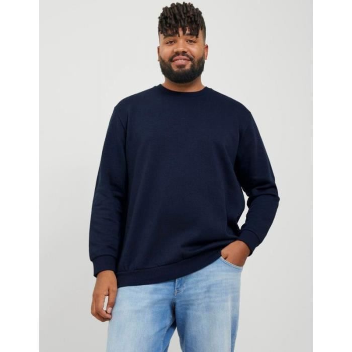 Sweat à Capuche Jack & Jones Homme, Bleu Marine, Taille S, Coton, état Très Bon