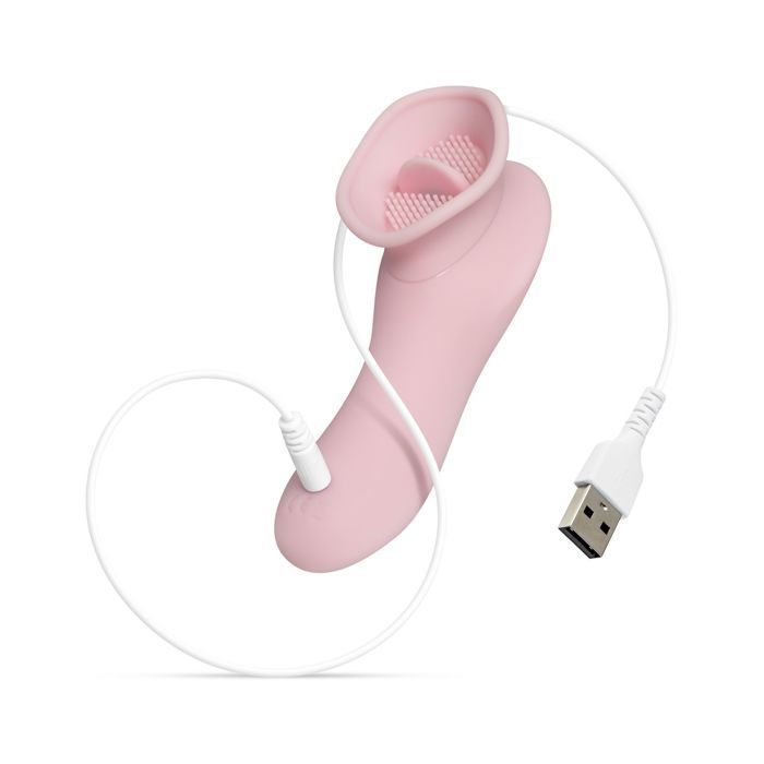 Teazers - Vibromasseur clitoridien avec langue - Rose