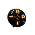 4x Phares LED Toit Bull Barre Double Couleur 24V Utilisation Universelle Véhicules Agricole Camions Carvanes-2
