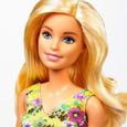 Barbie Fashionistas Le Dressing de Rêve rose et poupée blonde, fourni avec cintres et plus de 15 accessoires, jouet pour enfant,-2