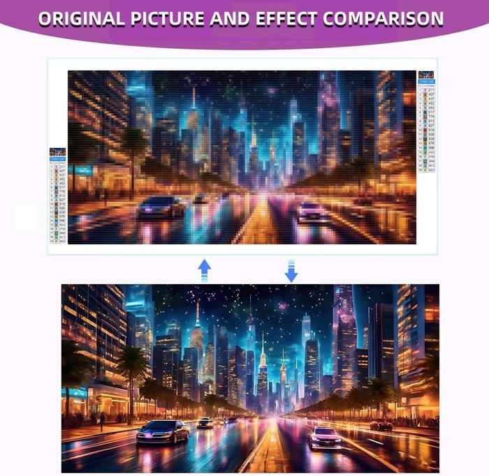 5D Diy Diamond Painting Kit, Paysage Diamant Peinture Kit 5D Complet Pour Adultes Et Enfants