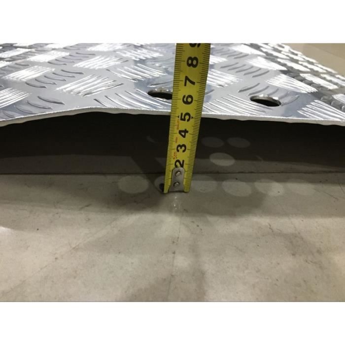 WORHAN® Rampe de Seuil Rigide pour Fauteuil Roulant Chargement ...