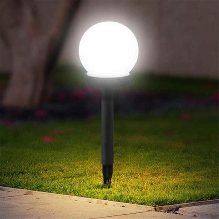 4pcs Lampe Solaire Exterieur Jardin - 120 LED -8 Modes - pour Jardin  Pelouse Terrasse Noël Décoration - Lumière Blanche - Cdiscount Maison