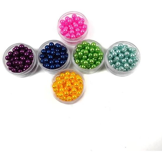 200pcs Mix résine 9 mm Fleur Perles À faire soi-même Bijoux Bracele Creative Mariage Artisanat