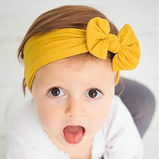 10PCS bébé fille tout-petits bandeau cheveux boucles arcs avec des bandeaux élaI