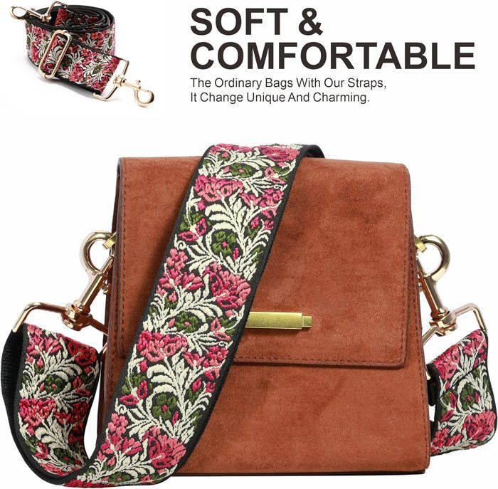 Sac bandoulière avec sangle réglable