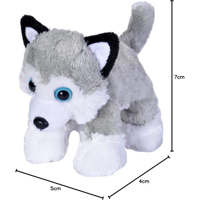 Peluche Husky Interactif Chi Chi Love 30 cm - La Grande Récré