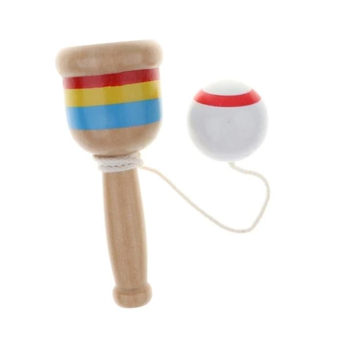 Krom Kendama Plasticity Apex - Bilboquet japonais - Jeu d'adresse en bois Krom Kendama Plasticity Apex - Bilboquet japonais - Jeu d'adresse en bois