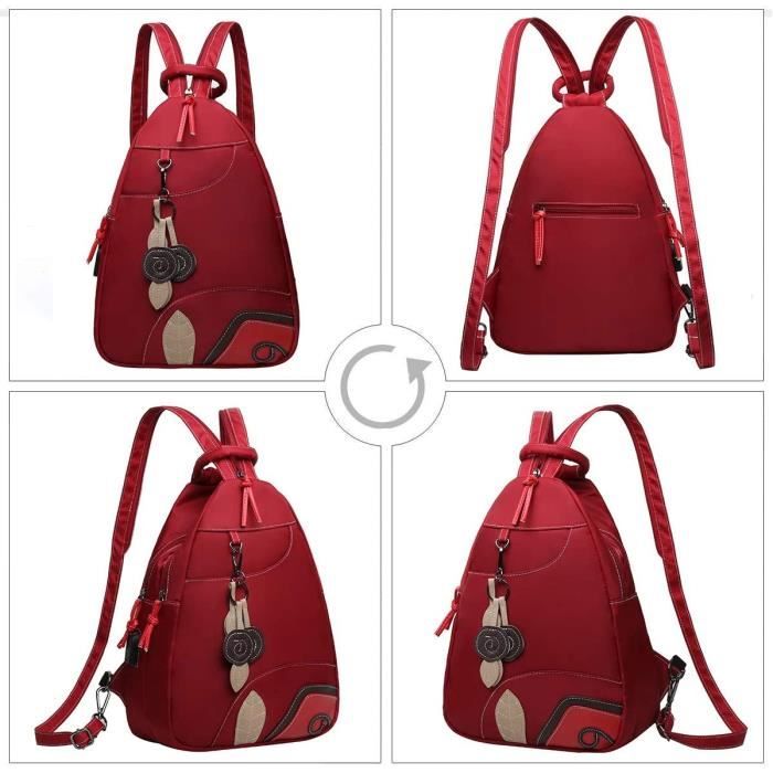 Sac à dos nylon femme top