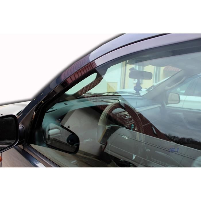 Déflecteurs De Vent Heko Pour Jeep Grand Cherokee 1999-2005 - Set 4 Pièces - Montage Intérieur