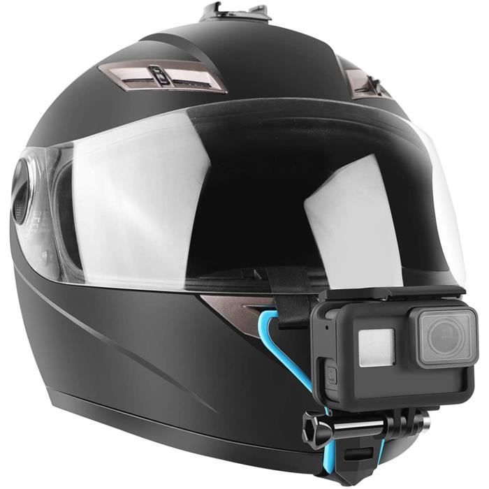 Leytn® Fixation Support Menton Casque Moto Fixation gopro casque Caméra  d'action pour GoPro Hero 8 / 7 / 6 / 5 - Cdiscount Auto
