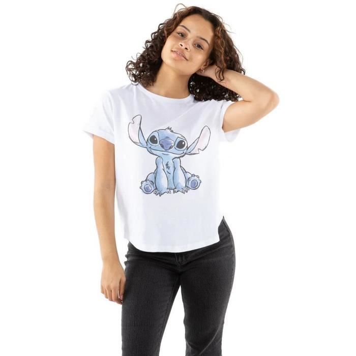 T shirt stitch femme clearance