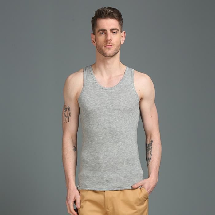 Lot de 3 D bardeurs multicolore Marcel maillot de corps homme 100