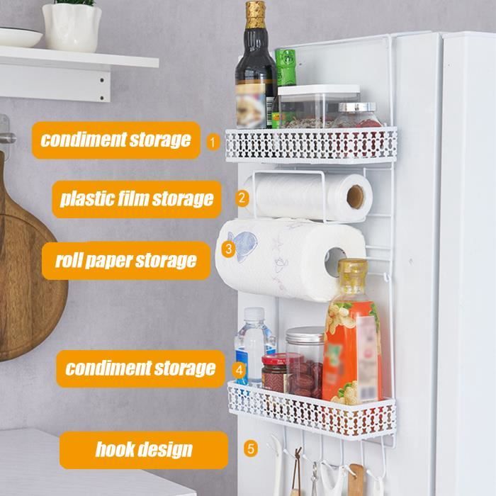 Étagère latérale de support de stockage de réfrigérateur