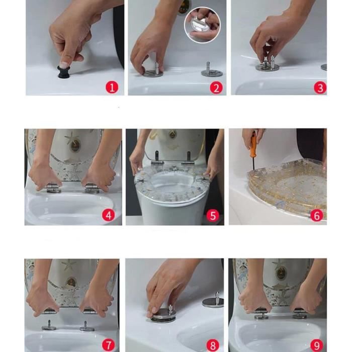 Abattant wc résine transparent online