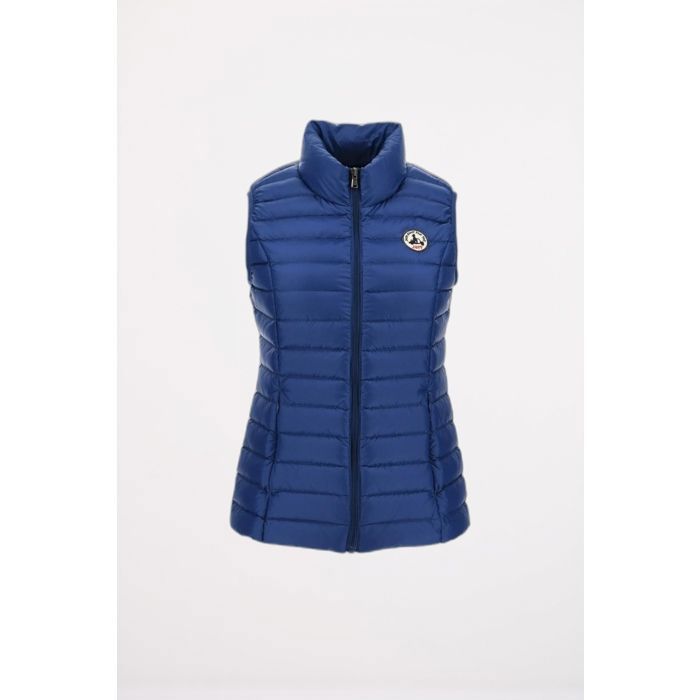 Doudoune sans manches Femme Marine Jott Seda Bleu Polyamide matelassé  satiné et déperlant Adulte