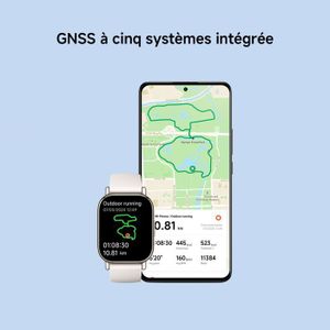 Montre Connectée Luxe,Écran AMOLED, Appels, GPS,Étanchéité 5ATM PROMO