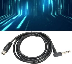 Câble DIN 5 Broches Femelle Vers RJ45 Femelle – 1,5 M (4,9 Pieds) – Connexion Audio, Adaptateur MIDI/RJ45 – Pour équipements Son - 12