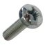 50 vis à tête cylindrique M2.5x6mm acier inox A2 empreinte cruciforme Pozidriv