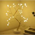 RS25096-Arbre Lumineux LED Lampe de Arbre 36 Lumières d'arbre LED Lumière Décoration Intérieure, Bureau, Chevet, Blanc Chaud-0