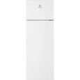 ELECTROLUX LTB1AF28W0 - Réfrigérateur congélateur haut - 281L (240+41) - Froid statique - L55,1cm x H 161cm - Blanc-0