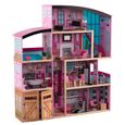 KidKraft - Maison de poupées Shimmer en bois avec 30 accessoires inclus-0