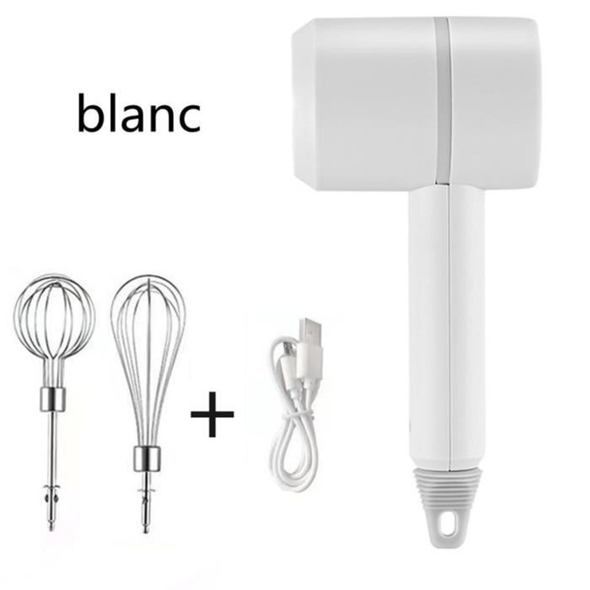 Fouet à Œufs Manuel Multifonction 1100mL - Batteur Rotatif Ergonomique Avec Manivelle | Idéal Crème, Œufs En Neige - Cuisine & Pâtisserie