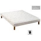 Sommier tapissier 14 lattes recouvertes 140 x 190 - PROMO MATELAS - A lattes - 2 places