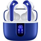 VEATOOL Écouteurs Sans Fil Bluetooth 5.1 Écouteurs Étanche IPX7 Sportif Stéréo 40H d'Autonomie Micro Intégré Bleu Foncé