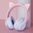 USIFUL Casque fille, Casque Gaming Rose pour fille, Casque Compatible avec PS5,PS4,PC,Nintendo Switch, Ordinateur Portable