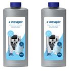 Wessper Détartrant Liquide Machine à Café 2x 500ml - Compatible avec Delonghi Bosch Senseo Nespresso Dolce Gusto Saeco Philips