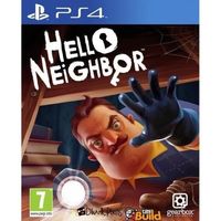 Jeu PS4 - TinyBuild Games - Hello Neighbor - Action - Sortie 27 Juillet 2018 - PEGI 7+