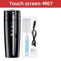Or - ACCEO-Chauffe-eau portable en acier inoxydable avec écran tactile, Bouteille thermos, Bouilloire de voit