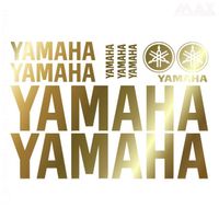 10 stickers YAMAHA – OR – sticker R1 R6 MT FZ8 XJ6 XJR TMAX XMAX YAM400
