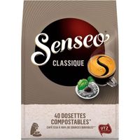 LOT DE 5 - SENSEO Classique 40 Dosettes de café