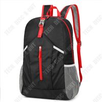 TD® Nouveau sac à dos de sport pliant résistant à l'eau en plein air sac à dos de stockage de voyage léger de grande capacité