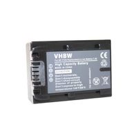 Batterie Li-Ion pour SONY Handycam NEX-VG20, NEX-VG20E etc. remplace les réf. NP-FV30, NP-FV40, NP-FV50 - avec info-puce et contr…
