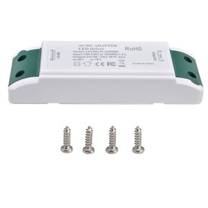 Zerone Pilote de LED Driver LED étanche IP67 adaptateur de transformateur d'alimentation à