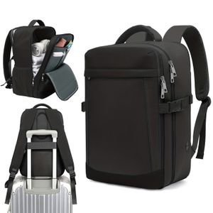 Sac à Dos de Voyage Homme avec Compression à Vide, Sac à Dos pour Ordi