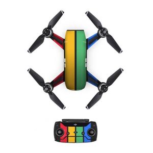 DRONE Style 3-Autocollant de couleur en PVC pour Drone D