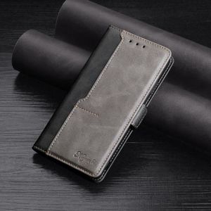 COQUE - BUMPER Noir-Coque de téléphone à rabat en cuir, couleur, 