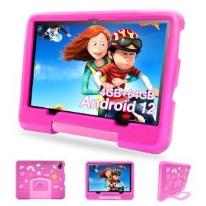 Tablette K7 Pro 7 pouces Tablette pour enfants, Android 11 Kids Tablet,  Quad Core, Contrôle parental, Logiciel pour enfants préinstallé, Avec étui  pour tablette pour enfants, Dark Blu