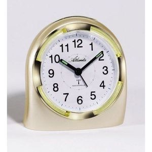 Réveil Atlanta 1065-0 - Réveil Analogique Métal Simple Et Efficace